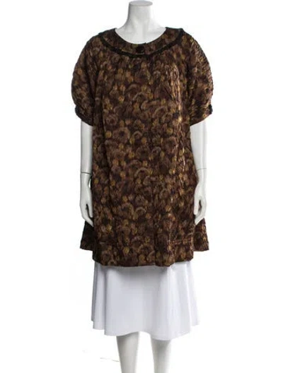 Pre-owned Louis Vuitton Vintage 2011 Coat In Brown