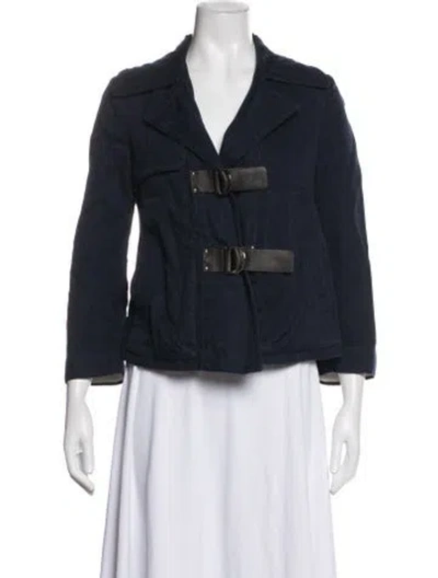 Pre-owned Louis Vuitton Vintage 2011 Jacket In Blue