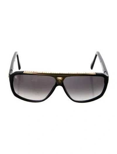 Pre-owned Louis Vuitton Vintage 2011 Sunglasses In Black/gold