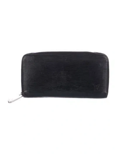 Pre-owned Louis Vuitton Vintage 2011 Zippy Wallet In Black