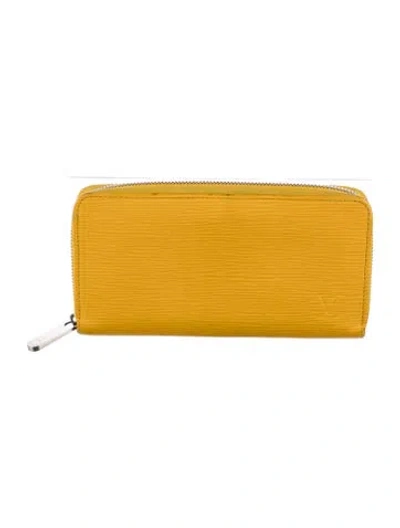 Pre-owned Louis Vuitton Vintage 2011 Zippy Wallet In Yellow