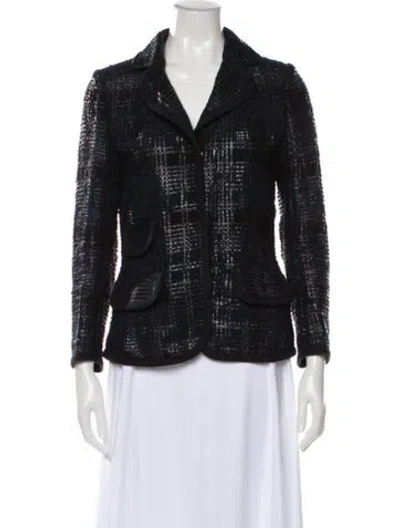 Pre-owned Louis Vuitton Vintage 2012 Blazer In Black