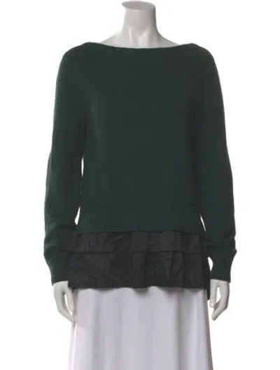 Pre-owned Louis Vuitton Vintage 2012 Sweater In Green