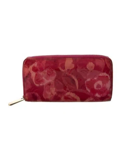 Pre-owned Louis Vuitton Vintage 2013 Zippy Wallet In Red