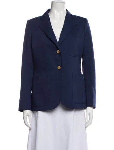 Pre-owned Louis Vuitton Vintage 2015 Blazer W/ Tags In Blue
