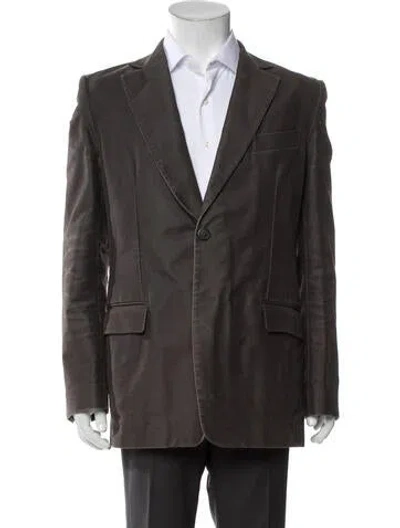 Pre-owned Louis Vuitton Vintage Blazer In Gray