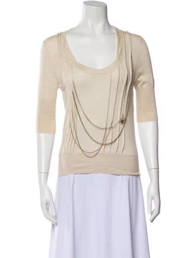 Pre-owned Louis Vuitton Vintage Cashmere Sweater In Neutral