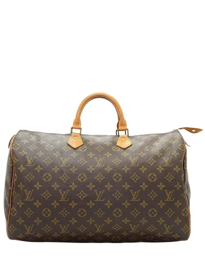 Pre-owned Louis Vuitton Vintage Cloth Handbag Speedy (authentic Pre-loved)