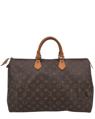 Pre-owned Louis Vuitton Vintage Cloth Handbag Speedy (authentic Pre-loved)