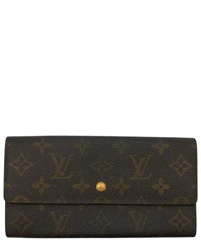Pre-owned Louis Vuitton Vintage Cloth Wallet Long Wallet (authentic Pre-loved)