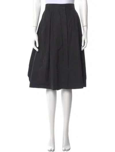Pre-owned Louis Vuitton Vintage Knee-length Skirt In Black