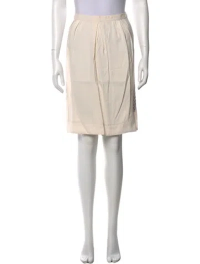 Pre-owned Louis Vuitton Vintage Knee-length Skirt In Neutral
