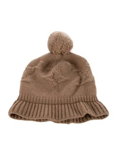 Pre-owned Louis Vuitton Vintage Knitted Beanie In Neutrals