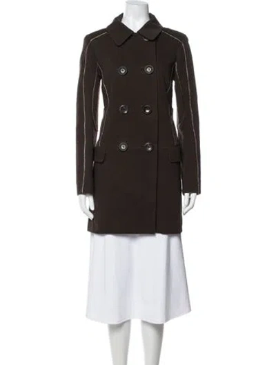 Pre-owned Louis Vuitton Vintage Late 1990's - Early 2000's Coat In Brown