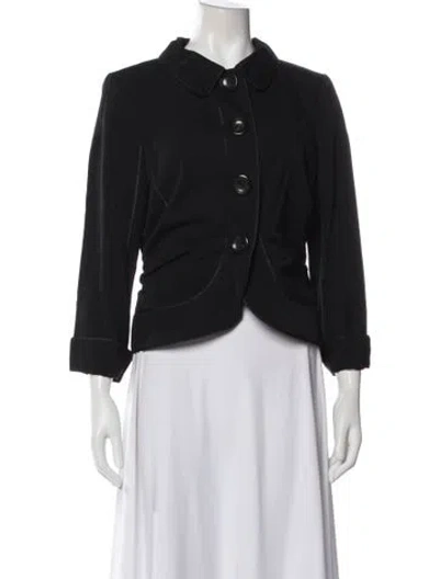 Pre-owned Louis Vuitton Vintage Late 1990's - Early 2000's Evening Jacket In Black