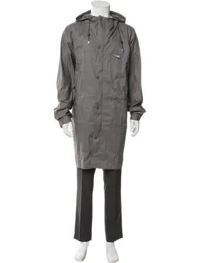 Pre-owned Louis Vuitton Vintage Late 1990's - Early 2000's Parka In Gray