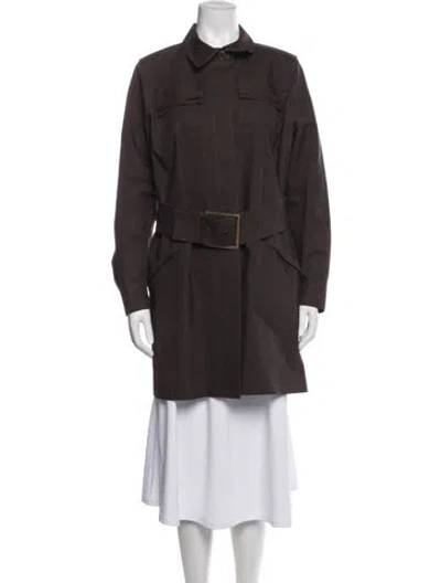 Pre-owned Louis Vuitton Vintage Late 1990's - Early 2000's Trench Coat In Brown