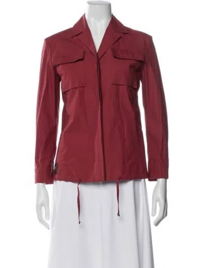 Pre-owned Louis Vuitton Vintage Late 1990's - Early 2000's Utility Jacket In Red
