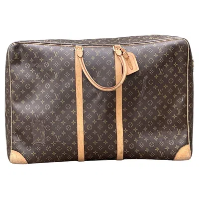 Pre-owned Louis Vuitton Vintage  Sirius 70 Soft Sided Suitcase In Gray