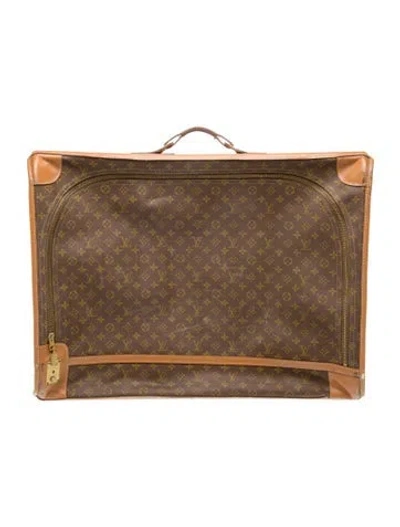 Pre-owned Louis Vuitton Vintage Lv Monogram Pullman 70 In Brown