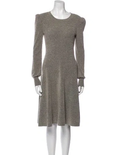 Pre-owned Louis Vuitton Vintage Midi Length Dress In Neutral