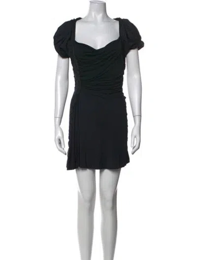 Pre-owned Louis Vuitton Vintage Mini Dress In Black