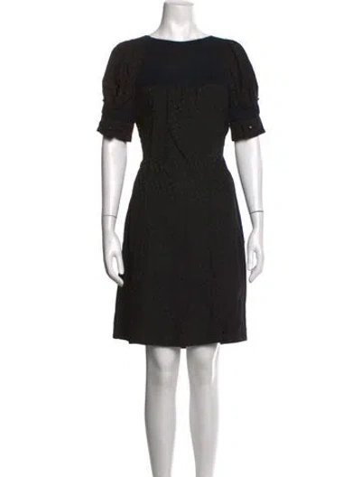 Pre-owned Louis Vuitton Vintage Mini Dress In Black