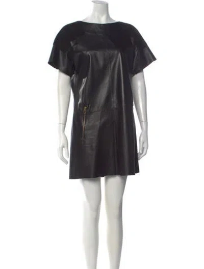 Pre-owned Louis Vuitton Vintage Mini Dress In Black