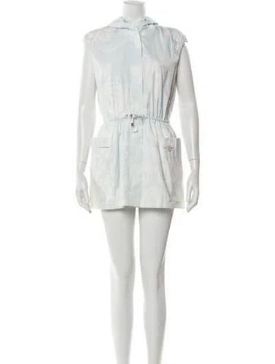 Pre-owned Louis Vuitton Vintage Mini Dress In Blue