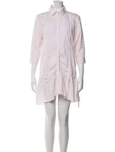 Pre-owned Louis Vuitton Vintage Mini Dress In Neutral