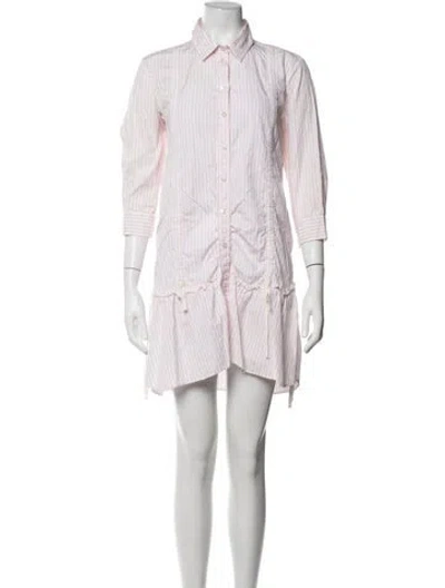 Pre-owned Louis Vuitton Vintage Mini Dress In Neutrals