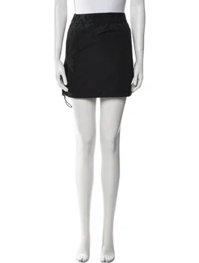 Pre-owned Louis Vuitton Vintage Mini Skirt In Black