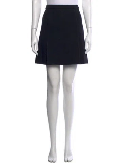 Pre-owned Louis Vuitton Vintage Mini Skirt In Black