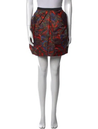 Pre-owned Louis Vuitton Vintage Mini Skirt In Multi