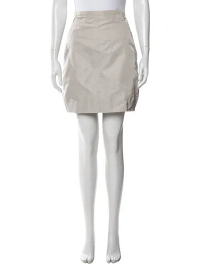 Pre-owned Louis Vuitton Vintage Mini Skirt In Neutral