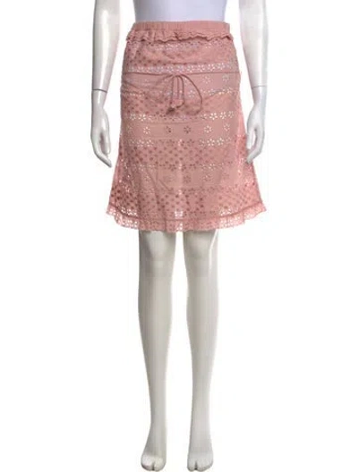 Pre-owned Louis Vuitton Vintage Mini Skirt In Pink