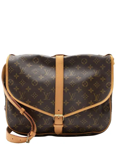Louis Vuitton Vintage Monogram Canvas Saumur 35 Messenger (authentic Pre-  Loved)