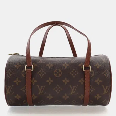 Pre-owned Louis Vuitton Vintage Monogram Papillon 26 In Brown