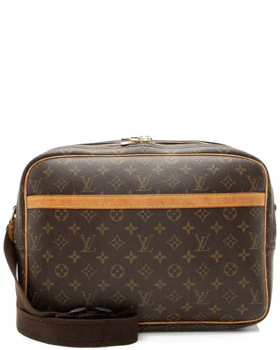 Pre-owned Louis Vuitton Vintage Reporter Gm Monogram Canva