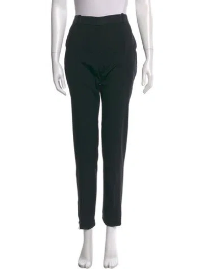 Pre-owned Louis Vuitton Vintage Straight Leg Pants In Black