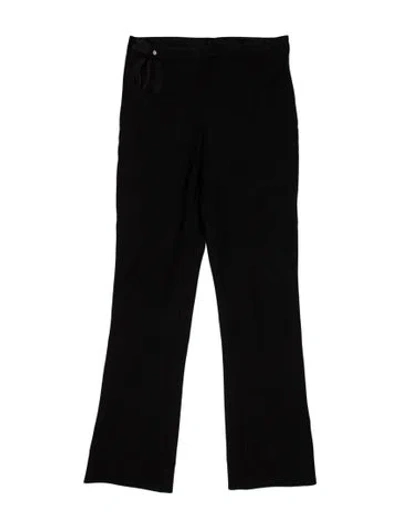 Pre-owned Louis Vuitton Vintage Straight Leg Pants In Black