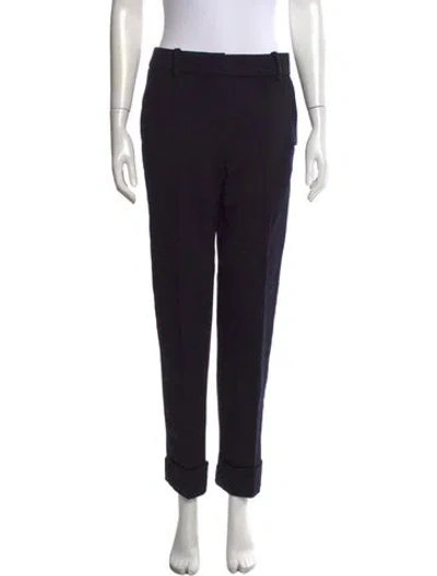 Pre-owned Louis Vuitton Vintage Straight Leg Pants In Blue