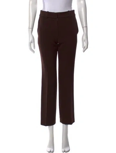 Pre-owned Louis Vuitton Vintage Straight Leg Pants In Brown