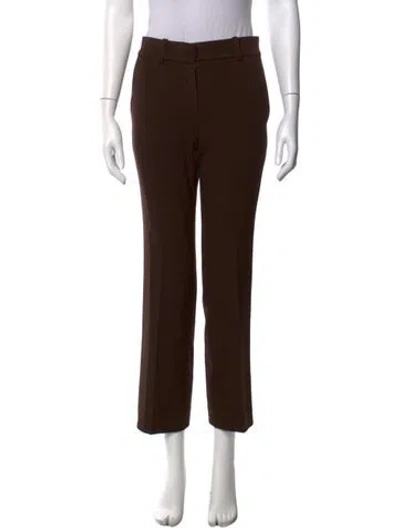 Pre-owned Louis Vuitton Vintage Straight Leg Pants In Brown