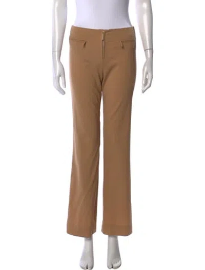 Pre-owned Louis Vuitton Vintage Straight Leg Pants In Neutrals