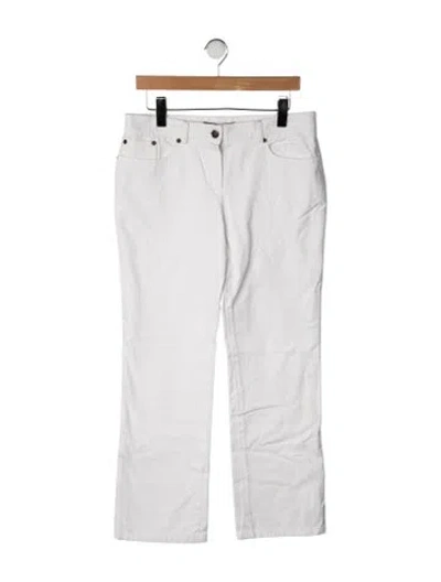 Pre-owned Louis Vuitton Vintage Straight Leg Pants In Neutrals