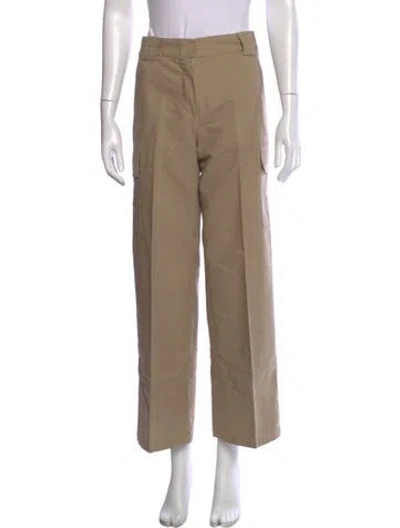 Pre-owned Louis Vuitton Vintage Wide Leg Pants In Neutral