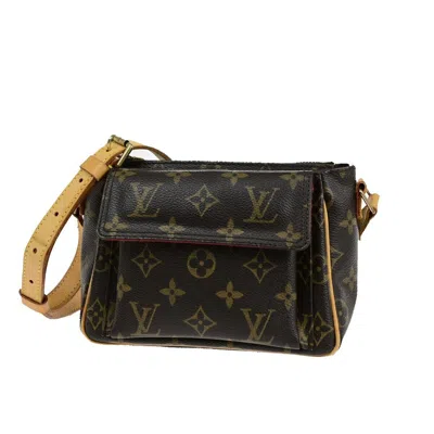 Pre-owned Louis Vuitton Viva Cité Canvas Shoulder Bag () In Brown