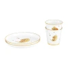 Louis Vuitton Vivienne Moon Plate And Cup Set In Multicolor