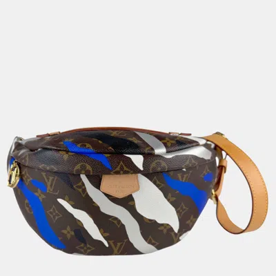 Pre-owned Louis Vuitton Waist Bag Body Monogram League Of Legends Bum Canvas Brown X Multicolor